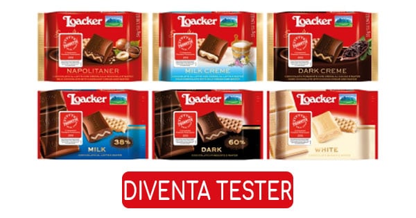 Diventa tester Loacker Cioccolato