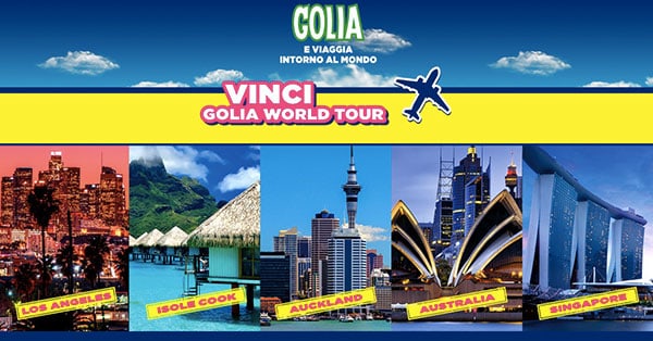 Concorso a premi Golia World Tour