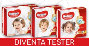 diventa tester pannolini Huggies