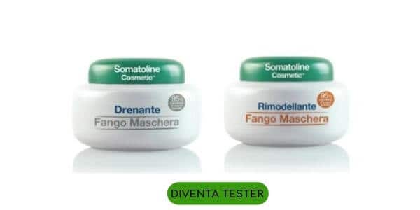 diventa tester somatoline cosmetic fanghi maschera
