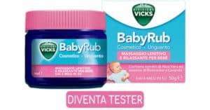 Diventa tester Vicks BabyRub su Desideri Magazine Progetto tester Vicks BabyRub