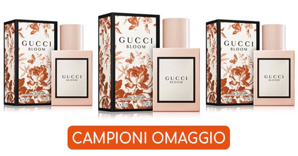 Omaggio profumo Gucci Bloom