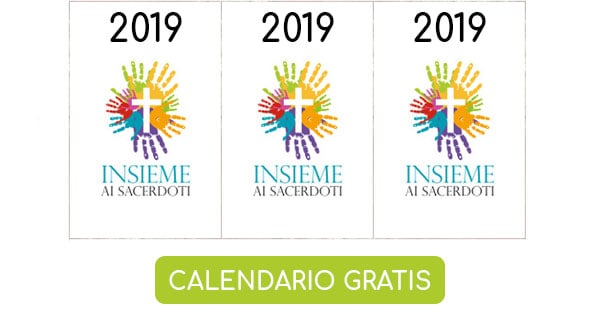 Calendario Insieme ai Sacerdoti 2019