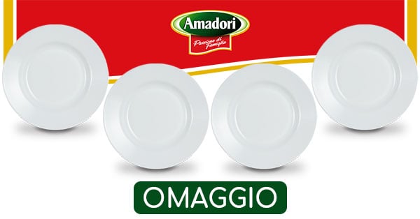 Set piatti fondi in regalo