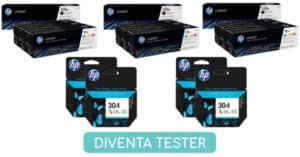 Diventa tester inchiostri e toner HP