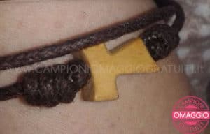 Bracciale Tau legno di ulivo benedetto