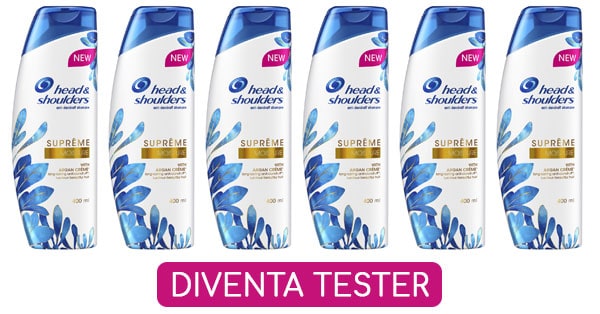 Diventa tester Head & Shoulders Supreme