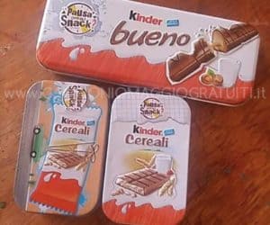 box kinder bueno pausa snack di Tania