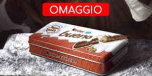 Kinder Bueno Pausa Snack in omaggio