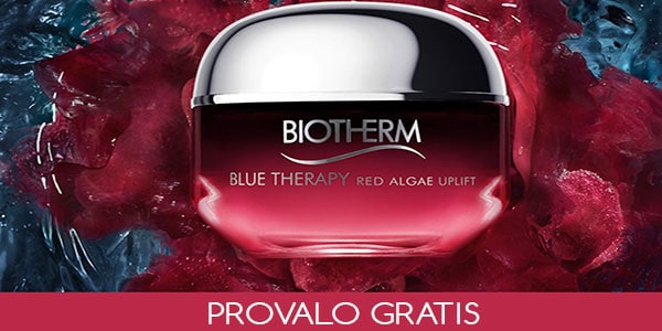 Progetto tester Biotherm Red Algae Uplift su TRND