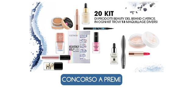 concorso cosmopolitan vinci gratis cosmetici catrice