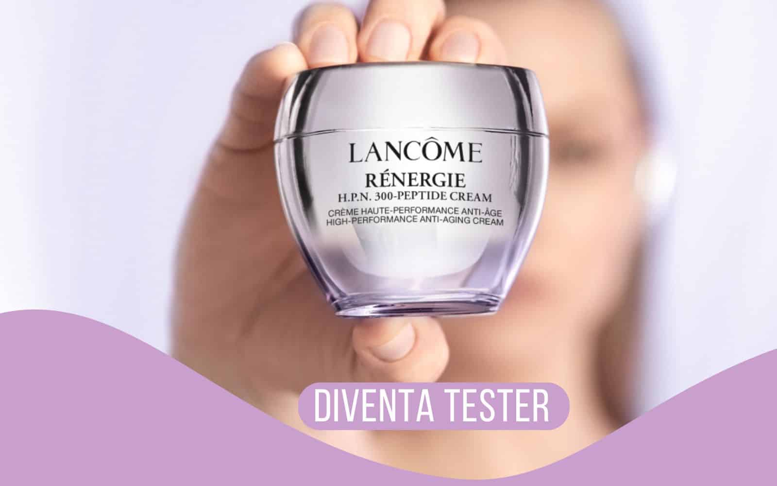 Progetto tester Lancôme Renergie