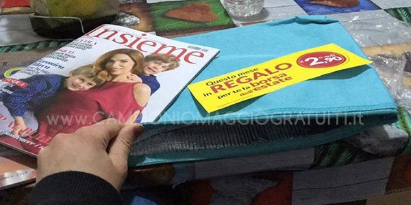 borsa estate 2019 in omaggio con la rivista insieme