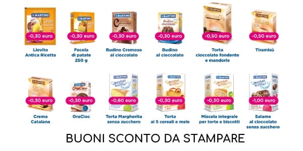 buoni sconto san martino da stampare