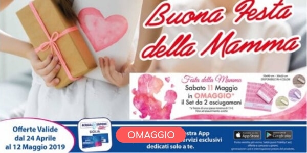 omaggio acqua e sapone festa della mamma set di asciugamani in regalo