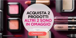 promo kiko 2+2 ricevi gratis 2 smalti 