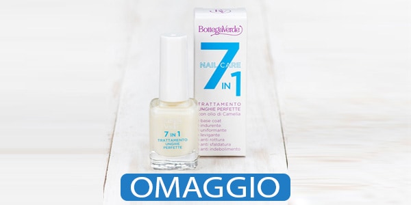 trattamento unghie perfette bottega verde in omaggio con TuStyle