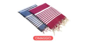 amadori telo mare omaggio in due colorazioni 