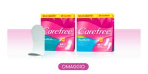 campione omaggio carefree salvaslip