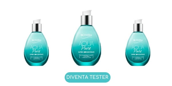 diventa tester biotherm aqua pure