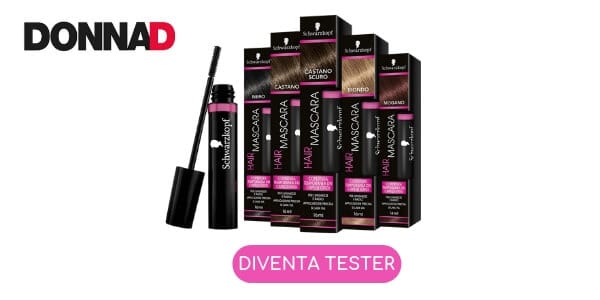 diventa tester hair mascara con DonnaD