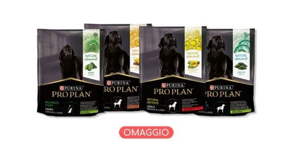 campioni gratuiti purina pro plan