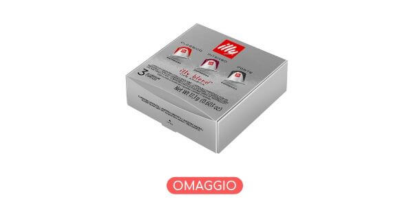 campioni omaggio capsule nespresso illy caffè