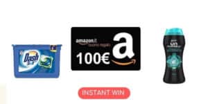instant win lenor dash vinci buono amazon da 100 euro instant win lenor dash vinci buono amazon