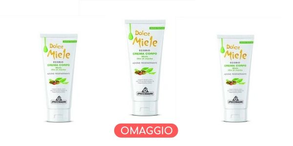 specchiasol crema corpo omaggio