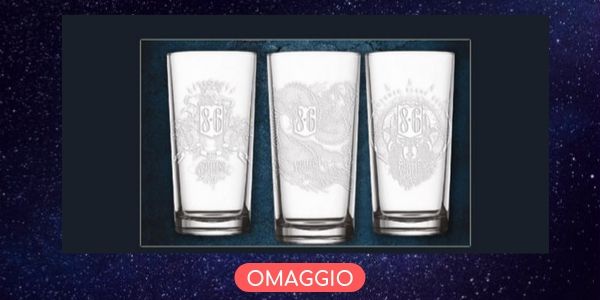 Bicchiere Birra Bavaria omaggio