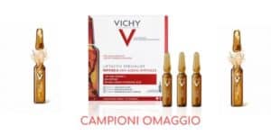 Campioni omaggio Vichy ampolle