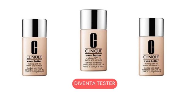 Diventa tester Clinique