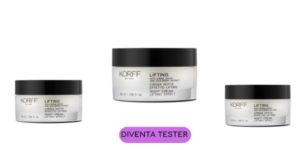 diventa tester Korff skin care