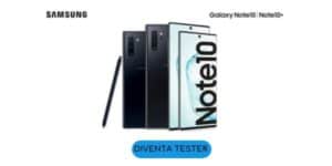 diventa tester samsung galaxy