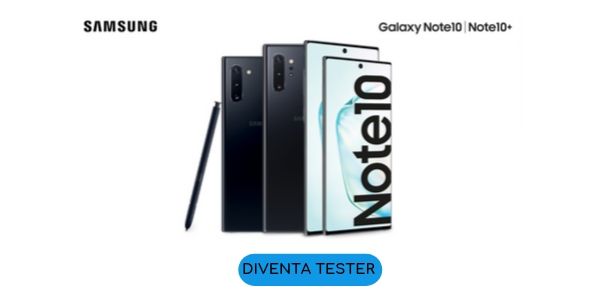 diventa tester samsung galaxy