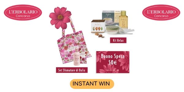 Instant win L'Erbolario