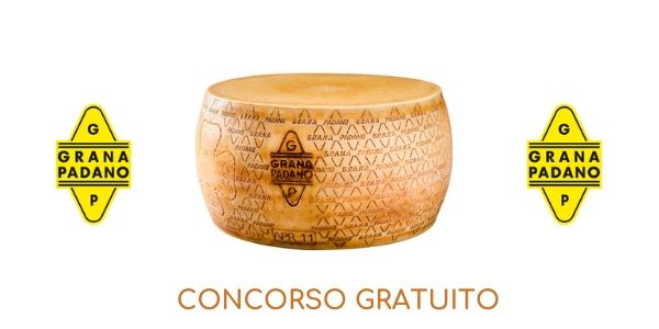 Concorso gratuito Grana Padano