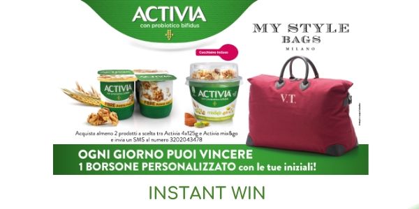 Instant win Activia