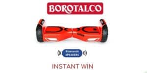 Concorso instant win Borotalco vinci hoverboard Concorso instant win Borotalco