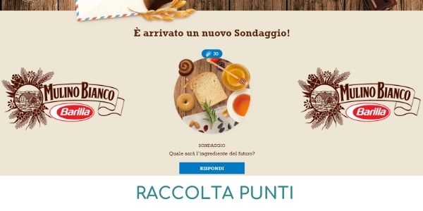 Sondaggio Mulino Bianco