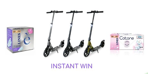 Concorso instant win Lines