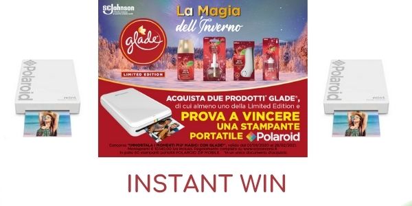 Concorso instant win Glade