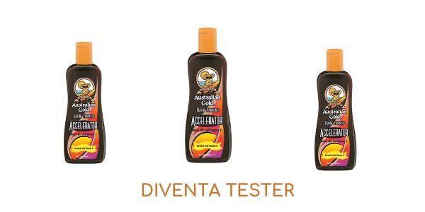 Diventa tester Australian Gold