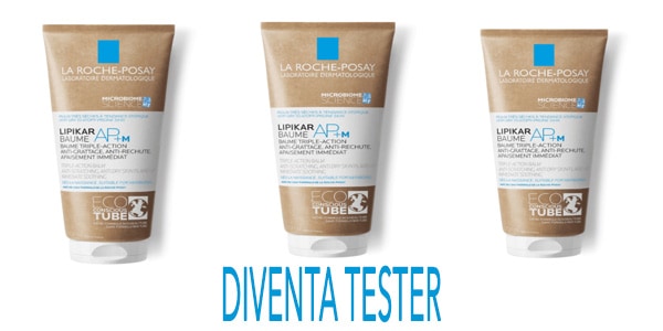progetto tester Lipikar Baume La Roche-Posay