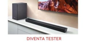 Diventa tester Soundbar Samsung