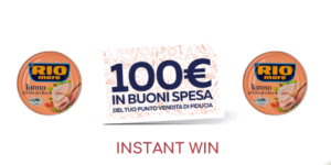 Instant win Rio Mare