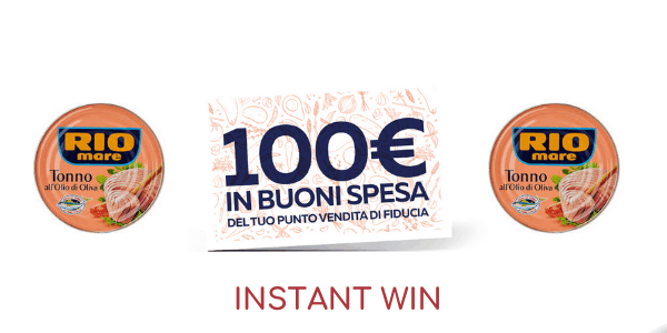 Instant win Rio Mare