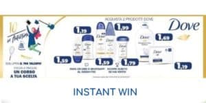 Concorso instant win Dove