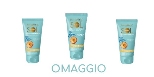 Doposole Bottega Verde omaggio