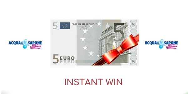 Instant win Acqua & Sapone